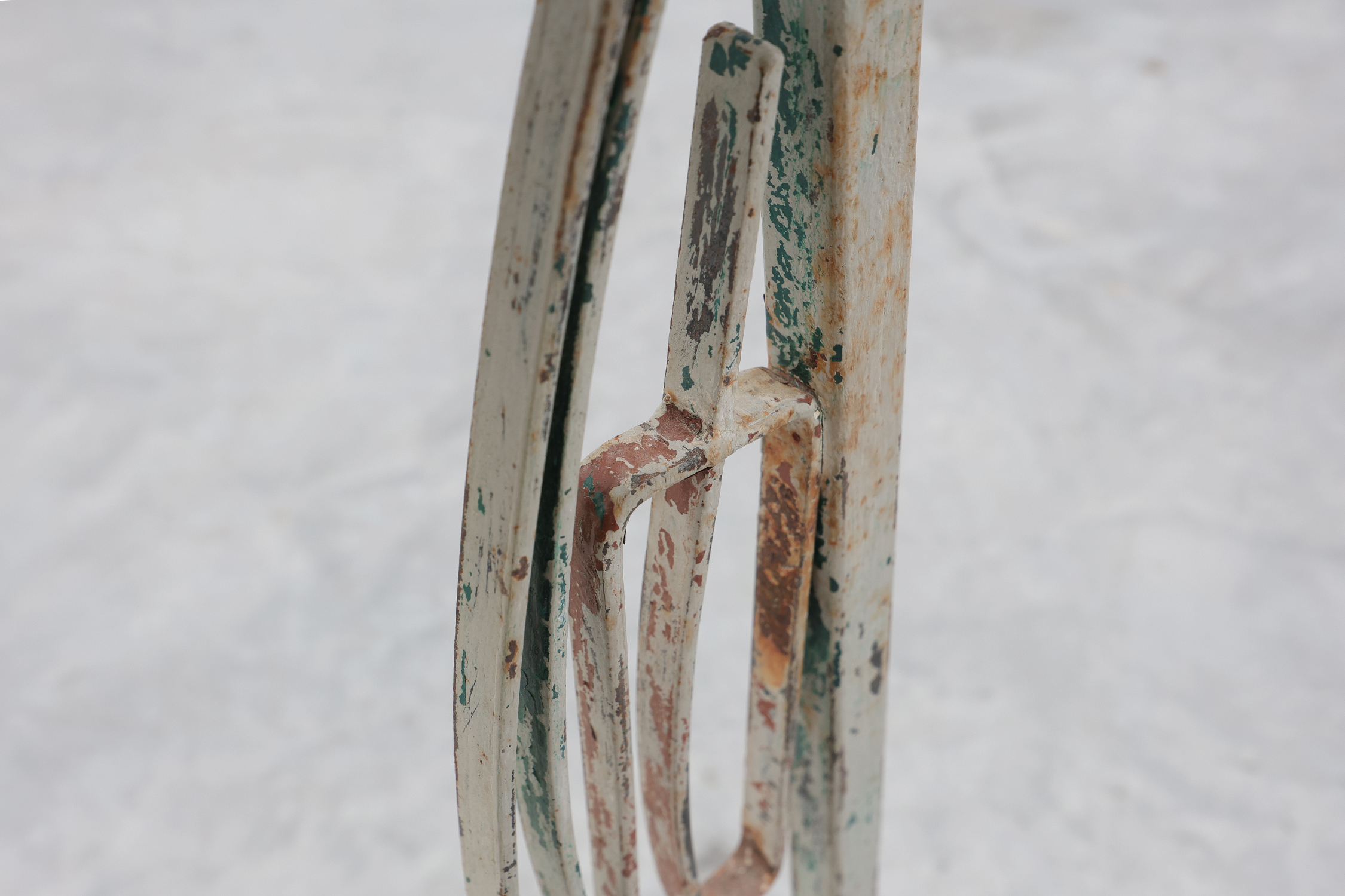 Art Deco Wrought Iron Plant Stand with Heron and Bulrushes, France, Circa 1920thumbnail